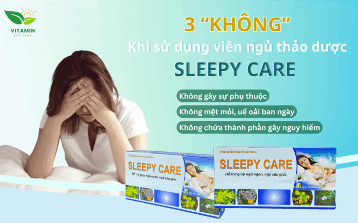Đại diện web (1600 x 1000 px) (2) 3 KHÔNG khi sử dụng viên ngủ thảo dược Sleepy care
